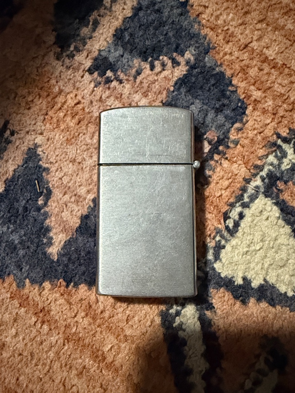 Brushed Metal reliance Lighter in Silver